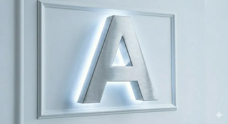 Argent brossé — SIGN & PUB